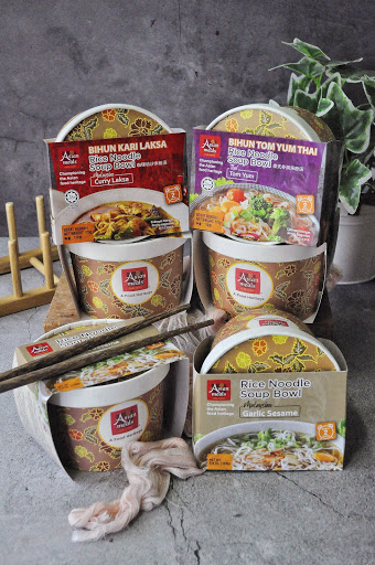 dapatkan segera RICE NOODLE SOUP BOWL asian meals